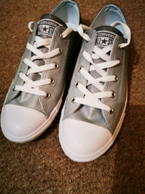 silver sequin converse uk